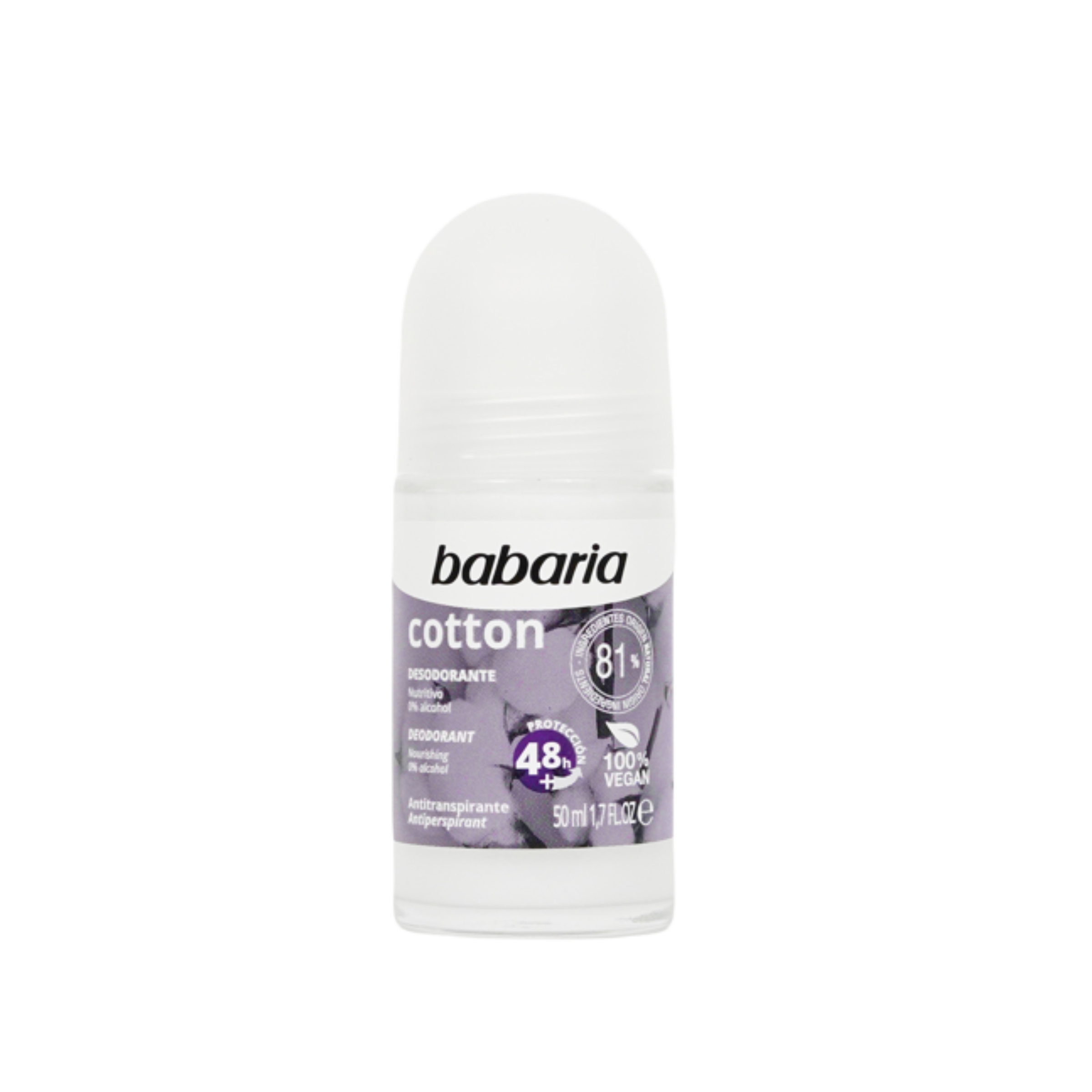Babaria Deodorant Roll On Aloe 50ml (1)